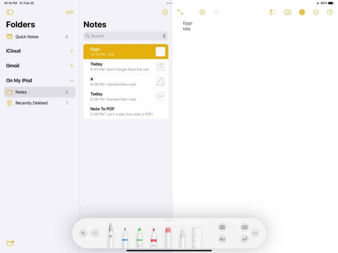 How to Use Apple Notes with Apple Pencil - TechSnivel